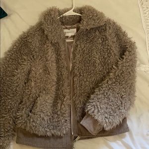 Nordstrom fuzzy jacket